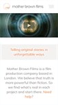 Mobile Screenshot of motherbrownfilms.com